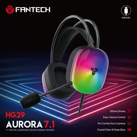HG29 Fantech Gaming Headphone Wired USB